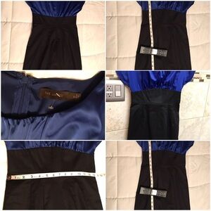 The Limited Size 0 new, no tags royal blue/black